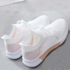 Jojofab Women Fashion Color Blocking Breathable Sneakers