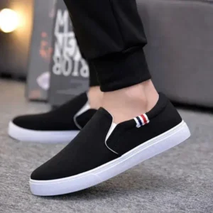 Jojofab Men Casual Breathable Flat Canvas Shoes