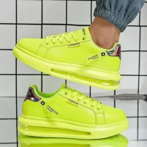 Jojofab Men Fashion Candy Color Air Cushion Sneakers