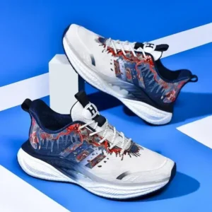 Jojofab Men'S Fashion Shock-Absorbing Breathable Running Sneakers