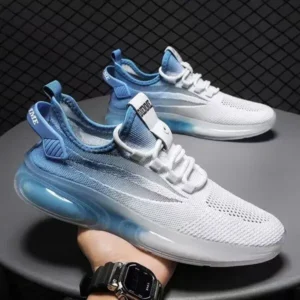 Jojofab Men'S Fashion Jelly Bottom Mesh Breathable Sneakers