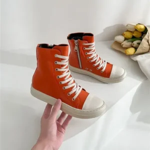 Jojofab Orange Up Platform High Top Casual Shoes